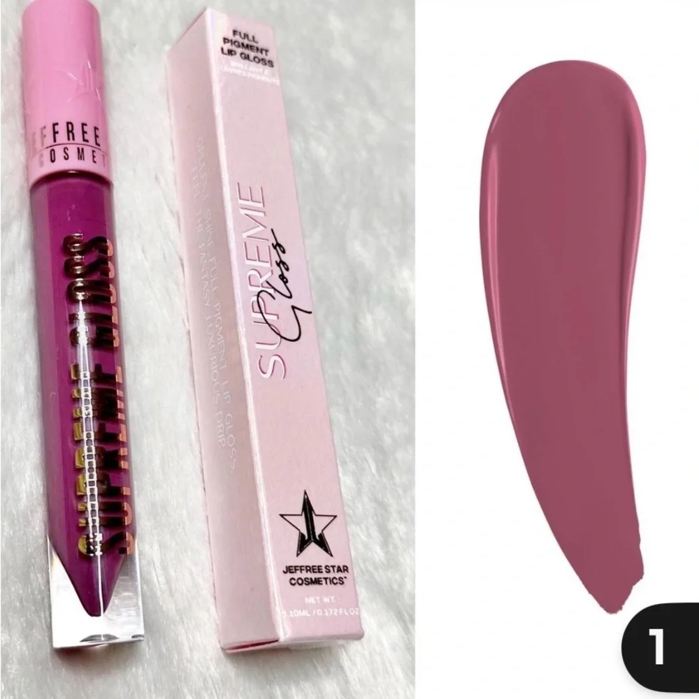Jeffree Star IMPROPER Supreme Gloss-rich deep berry rose
